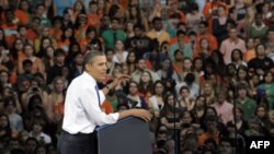 Tổng thống Obama nói về vấn đề năng lượng tại Đại học ở Miami, bang Florida