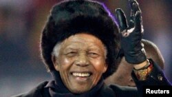 Cựu Tổng thống Nam Phi Nelson Mandela.