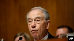 Senato Adalet Komisyonu Başkanı Chuck Grassley