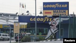 Một nhà máy của Goodyear ở Shah Alam, Malaysia.