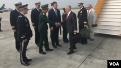 Bộ trưởng Quốc phòng Jim Mattis đặt chân tới Hà Nội hôm 24/1.