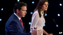 DeSantis, Haley'i muhafazakar konular hakkında konuşmaktan kaçınmakla suçladı.