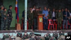 Tổng thống Philippines Rodrigo Duterte tuyên bố thành phố Marawi đã được "giải phóng khỏi ảnh hưởng của lực lượng khủng bố."