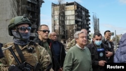 UN Secretary-General Antonio Guterres visits Ukraine