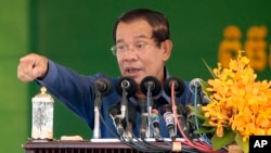 Thủ tướng Campuchia Hun Sen.