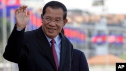 Thủ tướng Campuchia Hun Sen.