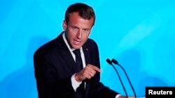 Fransa Cumhurbaşkanı Emmanuel Macron