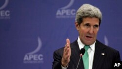 Ngoại trưởng Hoa Kỳ John Kerry trấn an các nhà lãnh đạo Châu Á về cam kết của Hoa Kỳ đối với khu vực.