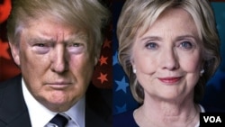 Ứng cử viên tổng thống Mỹ: Donald Trump và Hillary Clinton