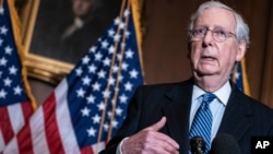 Lãnh đạo phe Cộng hoà ở Thượng viện Mỹ, thượng nghị sĩ Mitch McConnell