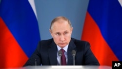 Tổng thống Nga Vladimir Putin 