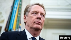 Đại diện Thương mại Hoa Kỳ Robert Lighthizer (ảnh chụp ngày 16/9/2019)