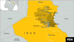 Nhóm Nhà nước Hồi giáo Iraq tuyên bố đã thực hiện làn sóng tấn công đánh vào 15 thành phố khắp Iraq