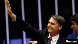 Tổng tống mới đắc cử của Brazil Jair Bolsonaro.