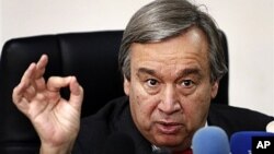 U.N. High Commissioner for Refugees Antonio Guterres (file photo)