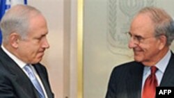 Hôm thứ Năm, Ðặc sứ Mitchell gặp gỡ Thủ Tướng Israel Benjamin Netanyahu