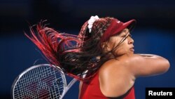 Foto Achiv: Jwez tenis Ayisyenn Japonez Naomi Osaka. 