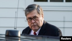 Bộ trưởng Tư pháp Mỹ William Barr. 