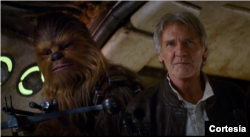 Một cảnh trong phim 'Star Wars: The Force Awakens'.