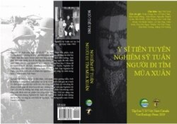 Hình bìa tuyển tập Y Sĩ Tiền Tuyến Nghiêm Sỹ Tuấn, Người Đi Tìm Mùa Xuân. Nxb TSYS Việt Nam Canada & Việt Ecology Press 2019.