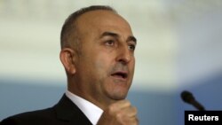 Ngoại trưởng Thổ Nhĩ Kỳ Mevlut Cavusoglu.