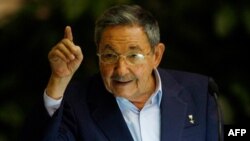 Chủ tịch Cuba Raul Castro hồi năm ngoái đồng ý thả 52 tù chính trị bị bắt giữ trong vụ đàn áp