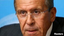 Rusya Rışişileri bakanı Sergei Lavrov öneriyi açıklarken