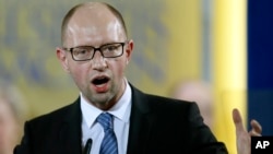 Thủ Tướng lâm thời Ukraine Arseniy Yatsenyuk