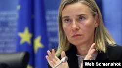 AB Dışişleri ve Güvenlik Politikası Yüksek Temsilcisi Federica Mogherini, Rusya'nın Suriye'deki faaliyetlerini oyun değiştirici olarak tanımladı.