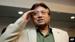 Cựu Tổng thống Pakistan Pervez Musharraf