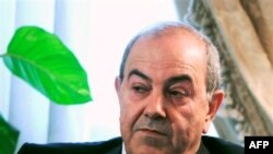 Lãnh tụ phe Iraqiya, Ayad Allawi