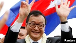 Ông Sam Rainsy, Chủ tịch Đảng Cứu quốc