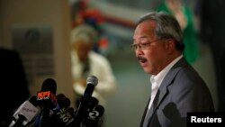 Thị trưởng thành phố San Francisco Ed Lee.