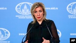 Người phát ngôn Bộ Ngoại giao Nga - Maria Zakharova.