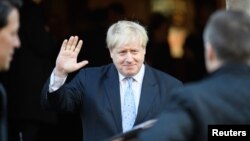 Ngoại trưởng Anh Boris Johnson. 