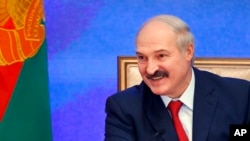 Tổng thống Belarus Alexander Lukashenko.