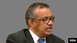 Tổng giám đốc Tổ chức Y tế Thế giới (WHO) Tedros Adhanom Ghebreyesus. 