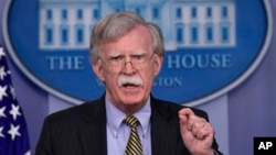 Cố vấn An ninh Quốc gia John Bolton. 