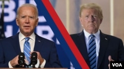 Ông Joe Biden và ông Donald Trump.