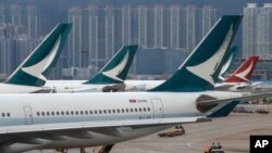 Cathay Pacific Airways là hãng hàng không chịu thiệt hại lớn nhất từ các cuộc biểu tình. 