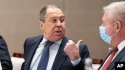 21 Ocak 2022 - Rusya Dışişleri Bakanı Sergey Lavrov Cenevre'de ABD Dışişleri Bakanı Antony Blinken ile görüştü.