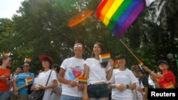 Cuộc tuần hành Viet Pride được sự bảo trợ của các đại sứ quán Hà Lan, Canada và Hoa Kỳ, của các tổ chức phi chính phủ địa phương và quốc tế, cũng như các tổ chức bênh vực nhân quyền.