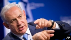 Thủ tướng Israel Benjamin Netanyahu.