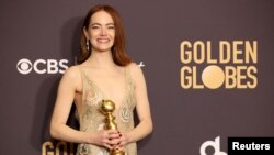 Emma Stone, "Poor Things" müzikal filmindeki rolüyle en iyi kadın oyuncu ödülüne layık görüldü.