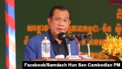 Thủ tướng Campuchia Hun Sen.