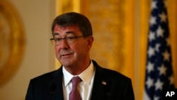 Bộ trưởng Quốc phòng Mỹ Ashton Carter.