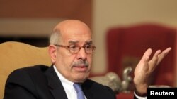 Ông Mohamed ElBaradei (ảnh tư liệu ngày 24/11/2012)