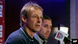 HLV của đội tuyển quốc gia nam Hoa Kỳ Jurgen Klinsmann tại một cuộc họp báo.