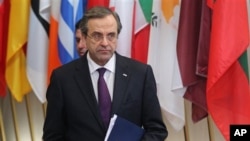 Thủ Tướng Hy Lạp Antonis Samaras.