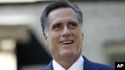 Ứng cử viên tổng thống đảng Cộng hòa Mitt Romney